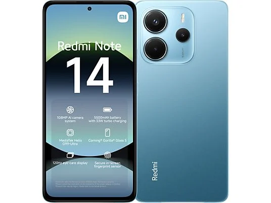 XIAOMI Redmi Note 14 - 4G - 256 GB - Ocean Blue